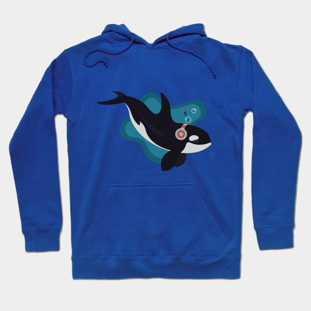 Orca Opera Hoodie by Bluefooted